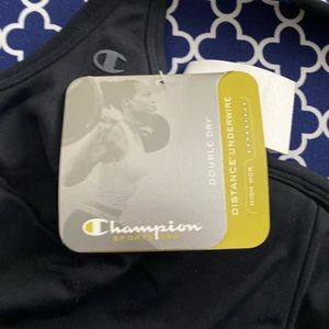 NWT champion double dry underwire sports bra 34/36 DD